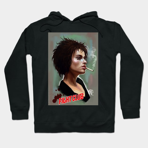 Fight club Marla Hoodie by Rusalka_art